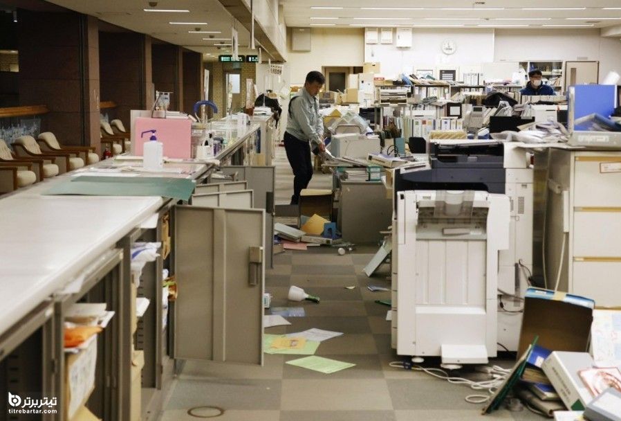 خسارت ناچیز زلزله 7.3 ریشتری در ژاپن