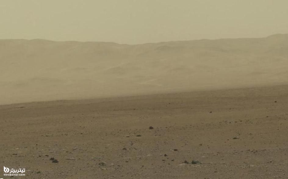 تصویر ثبت شده از تپه‌های شنی مریخ توسط ناسا