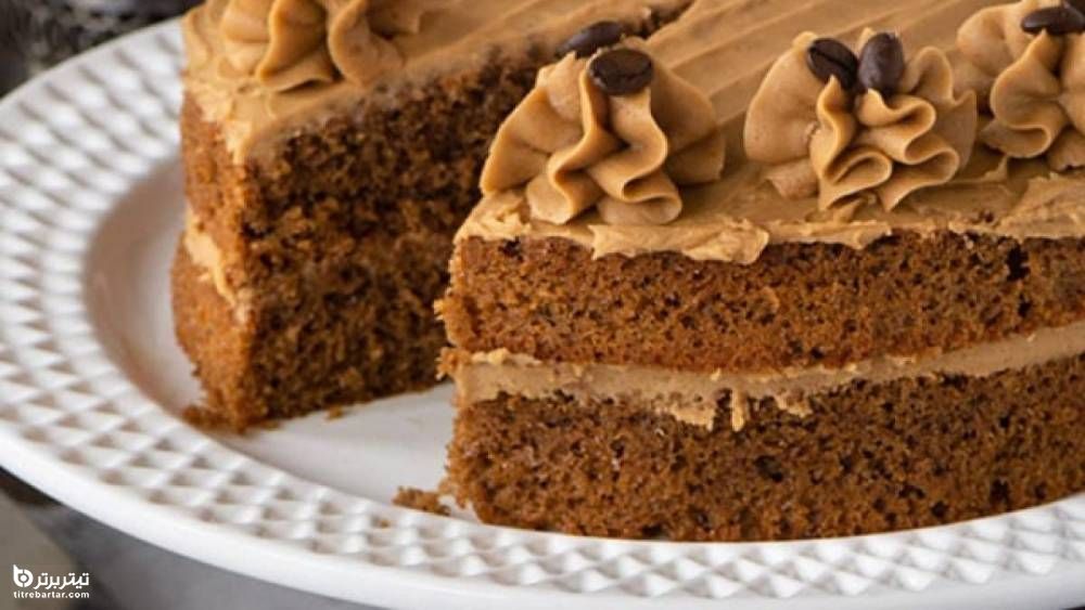 مواد اولیه مورد نیاز برای تهیه کیک قهوه