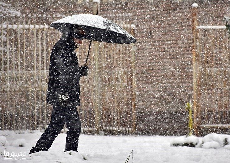 پیش بینی بارش برف و باران در 20 استان کشور