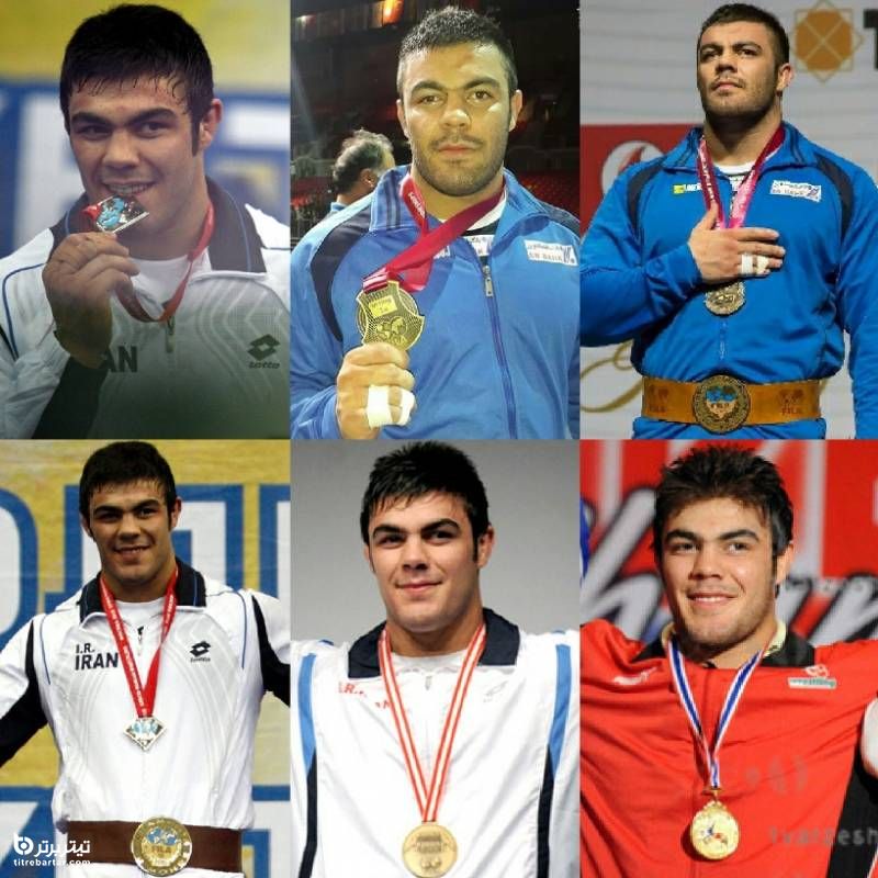 افتخارات امیر علی اکبری در مسابقات کشتی قهرمانی جهانی