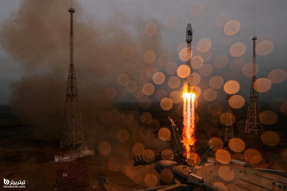 لحظه انفجار یک موشک روسی Soyuz-2.1a هنگام پرتاب در قزاقستان