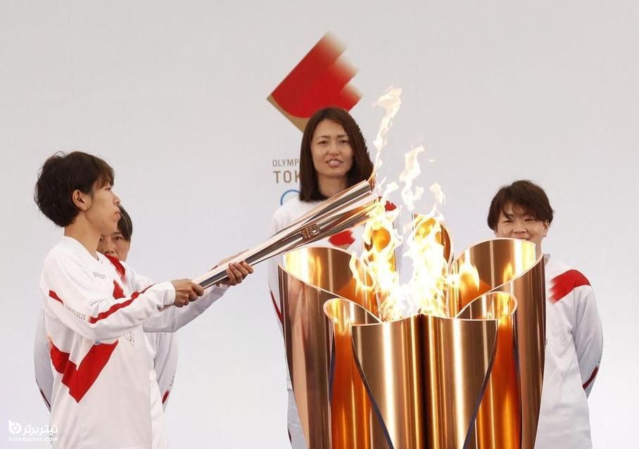 مراسم حمل مشعل المپیک 2020 توکیو