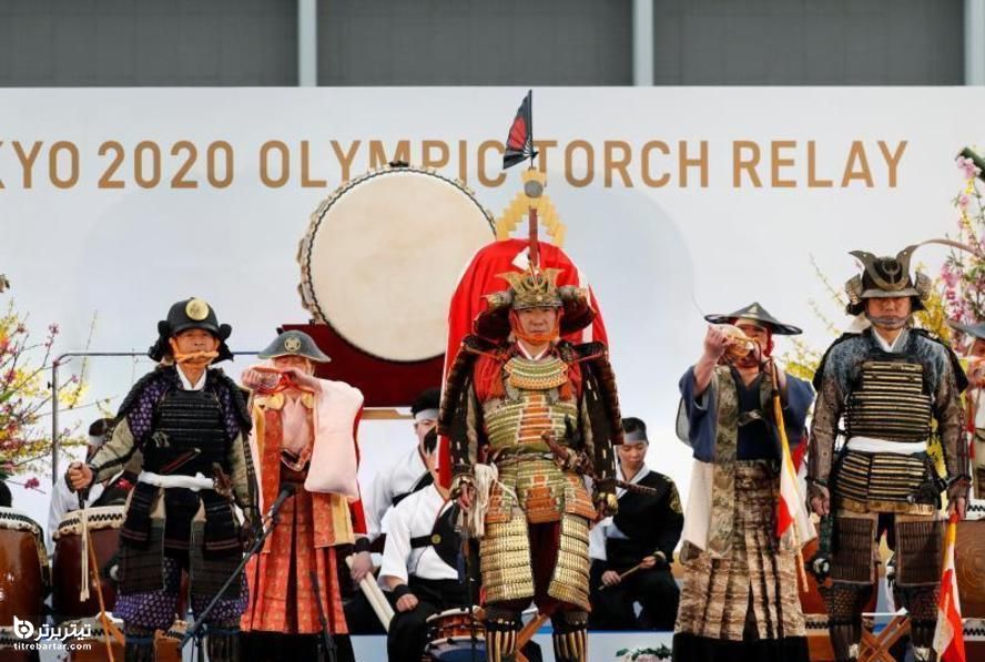مراسم حمل مشعل المپیک 2020 توکیو