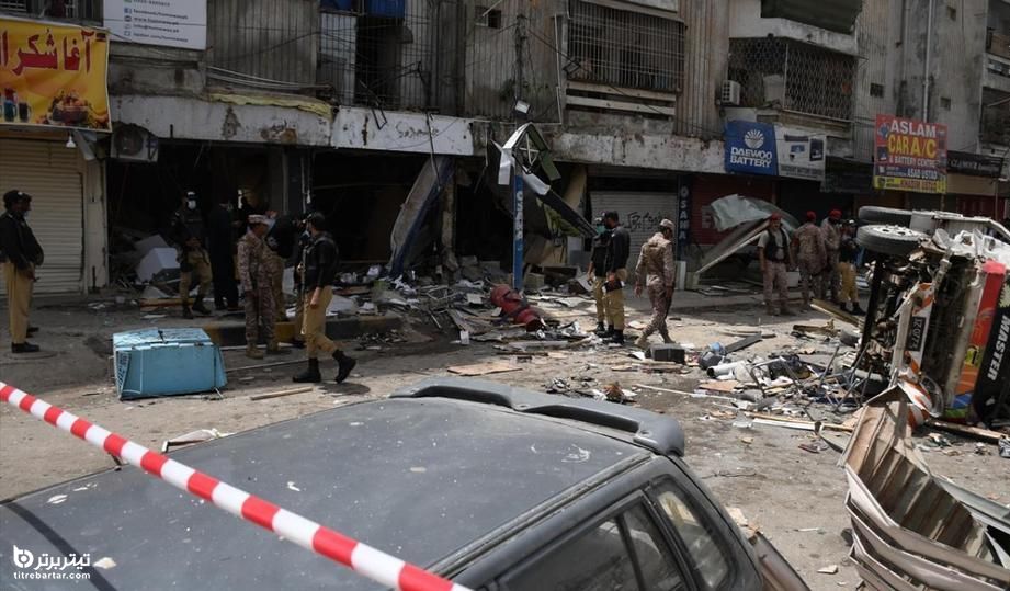 بر اثر وقوع انفجار در کراچی پاکستان 3 نفر کشته و ۱۷ نفر زخمی شدند