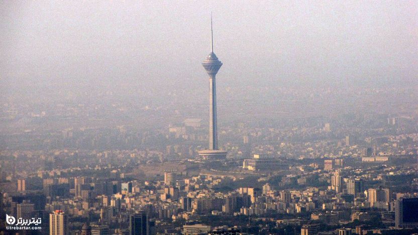 وضعیت وخیم هوای آلوده تهران