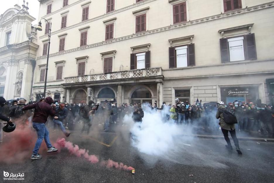 اعتراض صاحبان مشاغل ایتالیا به محدودیت های کرونایی