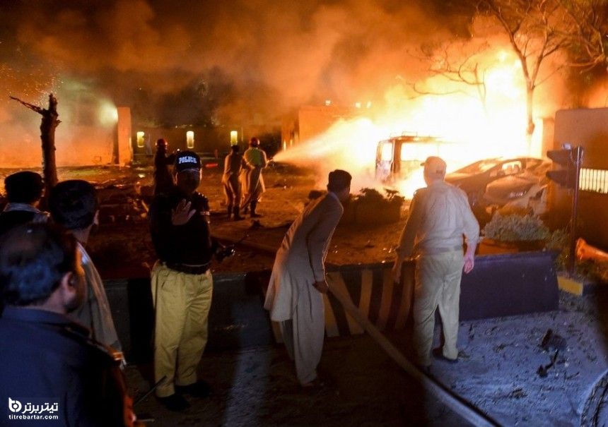حمله‌ای مرگبار به یک هتل مجلل در کویته پاکستان،با چهار کشته و ۱۲ زخمی