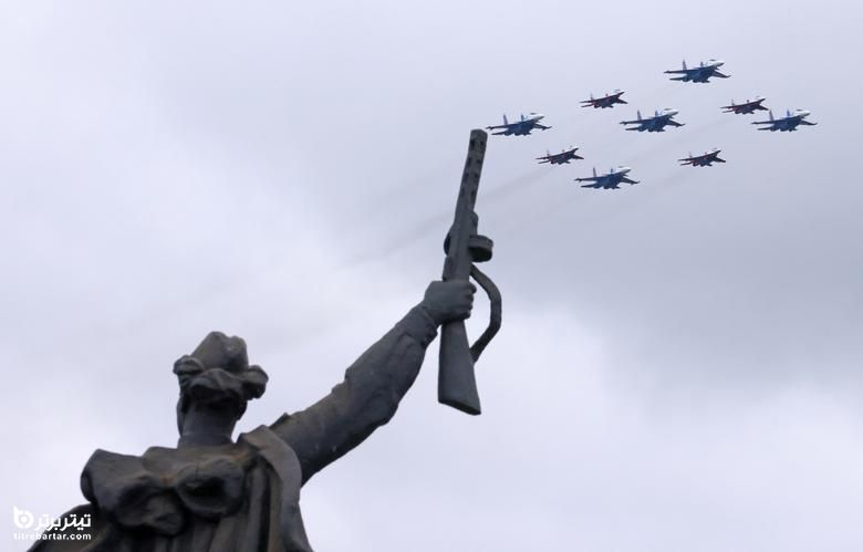  رژه پیروزی در شهر مسکو با حضور پوتین