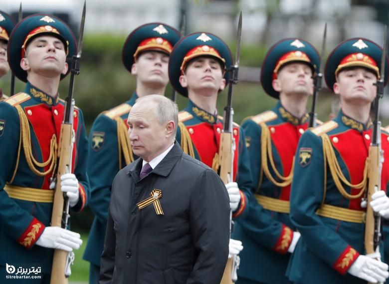  رژه پیروزی در شهر مسکو با حضور پوتین