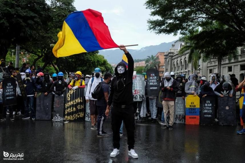 تظاهرات در کلمبیا و درخواست اقدام دولت برای مقابله با فقر ، خشونت پلیس و نابرابری ها در سیستم های بهداشت و درمان