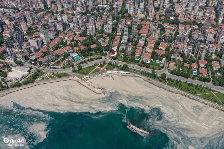 خشک شدن دریاچه‌ای در استانبول ترکیه