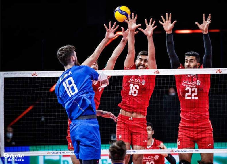 زمان دیدار والیبال ایران با صربستان