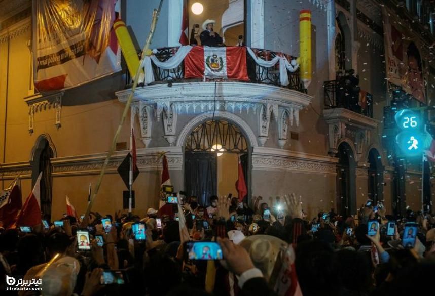 صحبت نامزد انتخابات ریاست جمهوری پرو ، از طرف مرکز حزب 