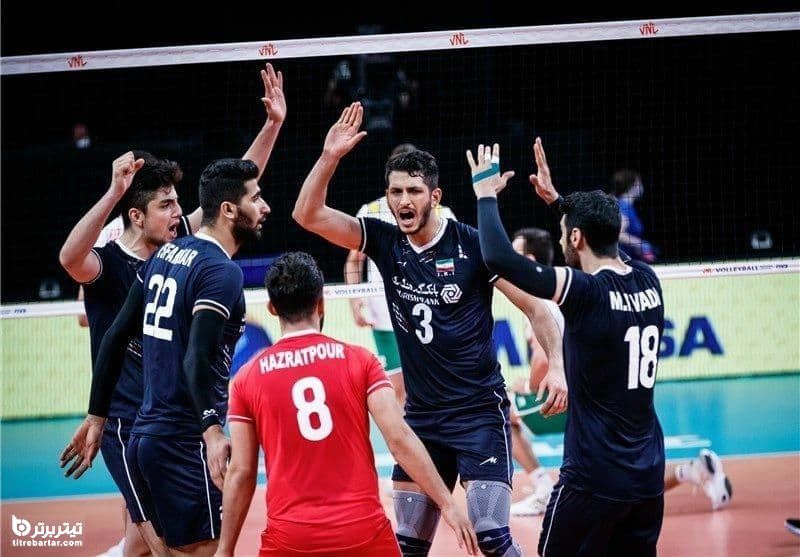 تیم ملی والیبال ایران در لیگ ملت ها 2021