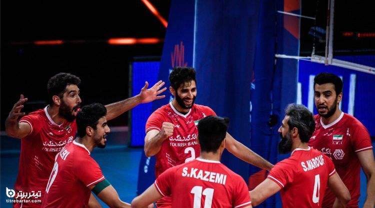 زمان بازی والیبال ایران-فرانسه