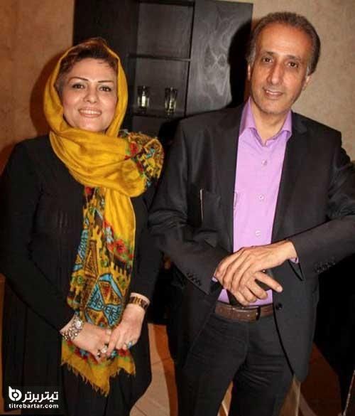 محمدرضا حیاتی و همسرش