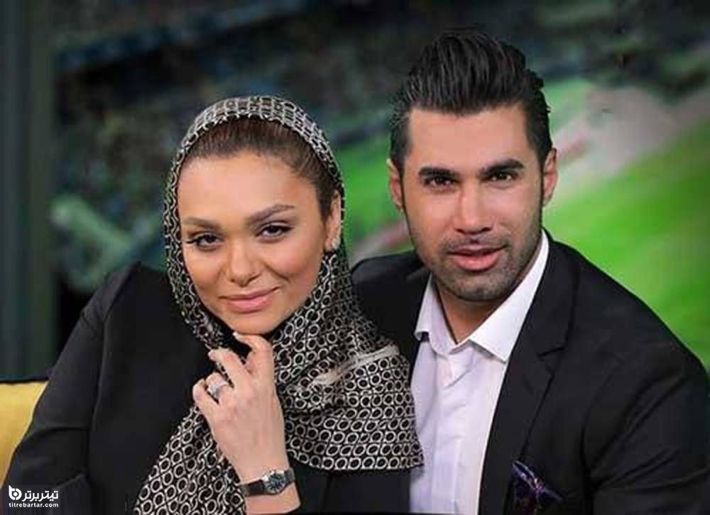 محسن فروزان و همسرش
