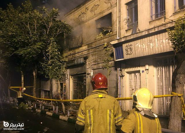 جزئیات آتشوزی مهیب در پاساژ تهران