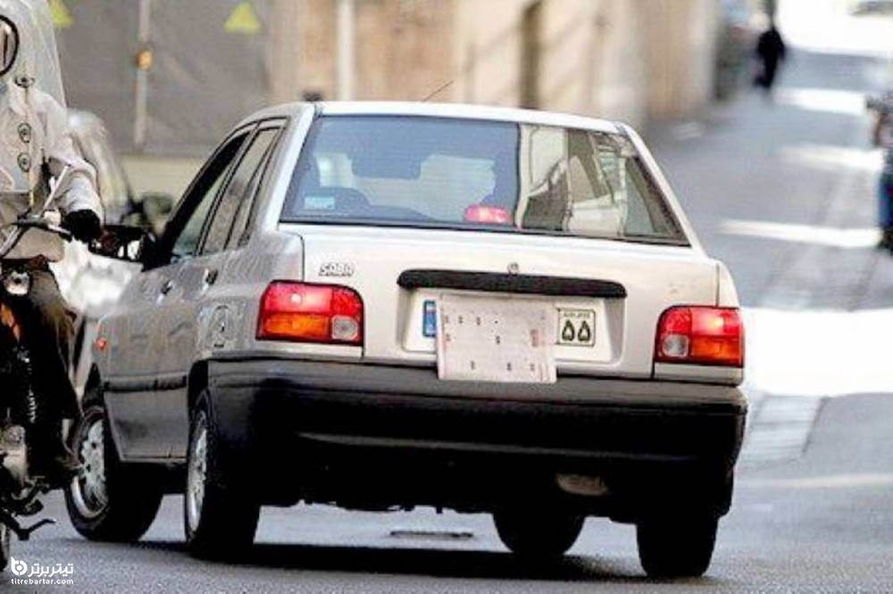توقیف یک ماهه خودرو به دلیل پوشاندن پلاک