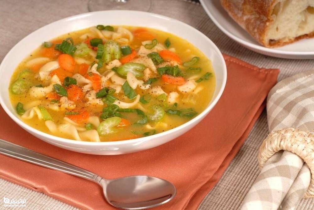  خوردن سوپ مرغ برای سرماخوردگی