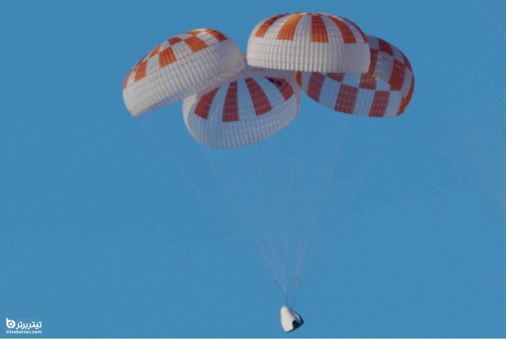 نحوه بازگشت فضانوردان ناسا با کپسول اسپیس‌اکس