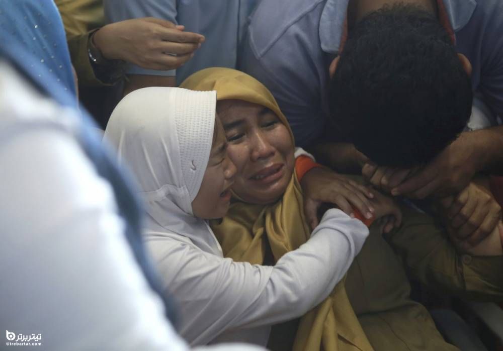 بررسی میزان تلفات سقوط هواپیمای اندونزی