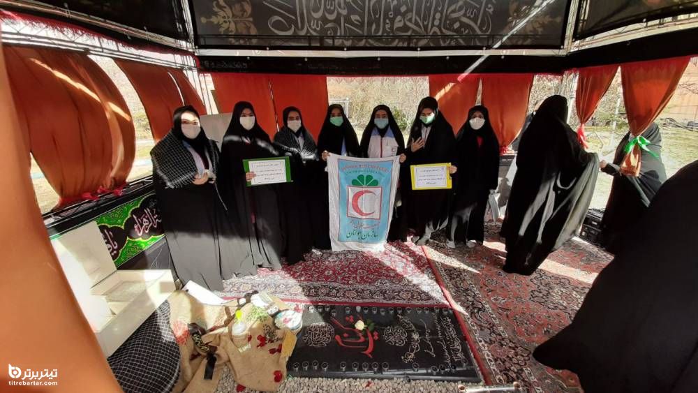 مراسم غبار روبی و عطر افشانی شهید تازه تفحص شده در وادی رحمت تبریز