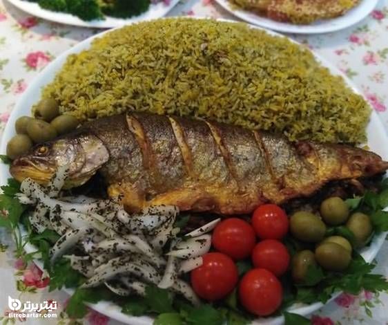 مواد لازم برای تهیه سبزی پلو با ماهی شب عید