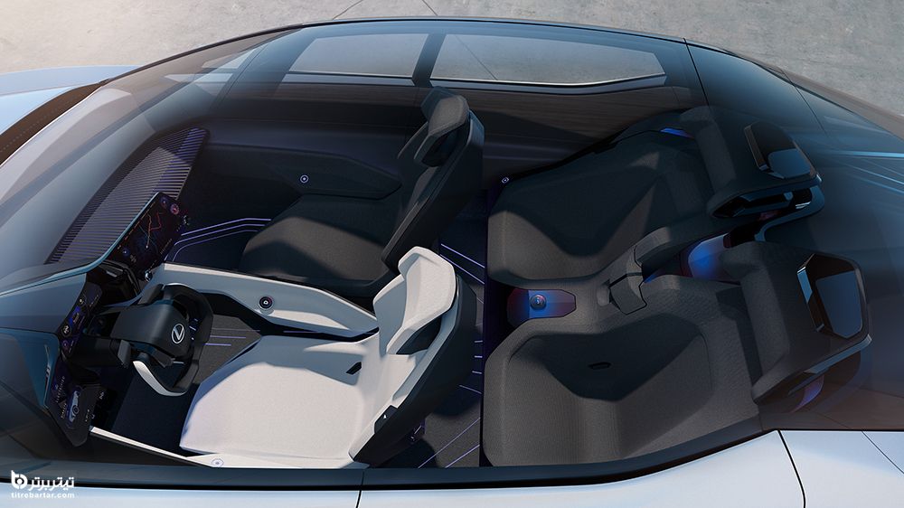 کابین خودرو کانسپت لکسوس LF-Z مدل 2021