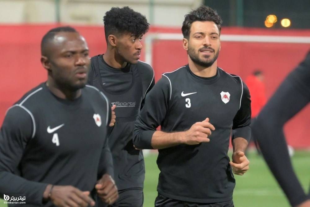 آخرین وضعیت تیم الریان قطر برای بازی با پرسپولیس