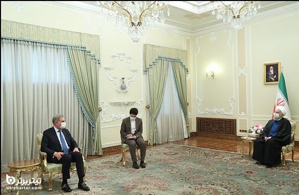 دیدار وزیر امور خارجه پاکستان با رئیس جمهور ایران 