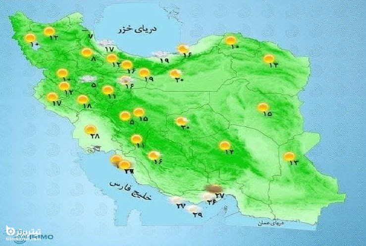 آخرین وضعیت هوای تهران برای دربی 1400