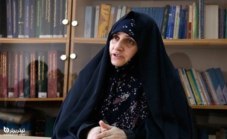 سخنرانی همسر آیت الله رئیسی در ورزشگاه شهید باکری ارومیه