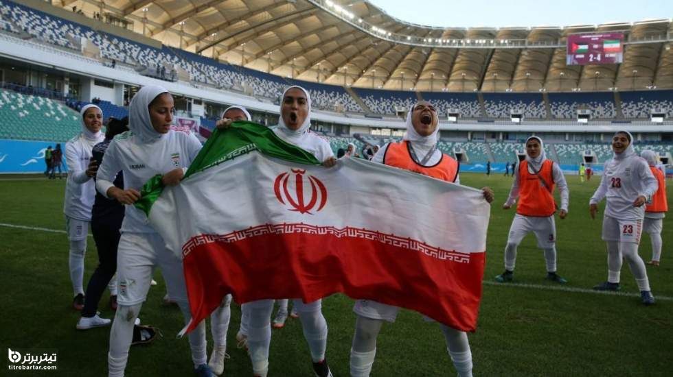 زمان بازی های فوتبال بانوان ایران در جام ملت های آسیا 2022