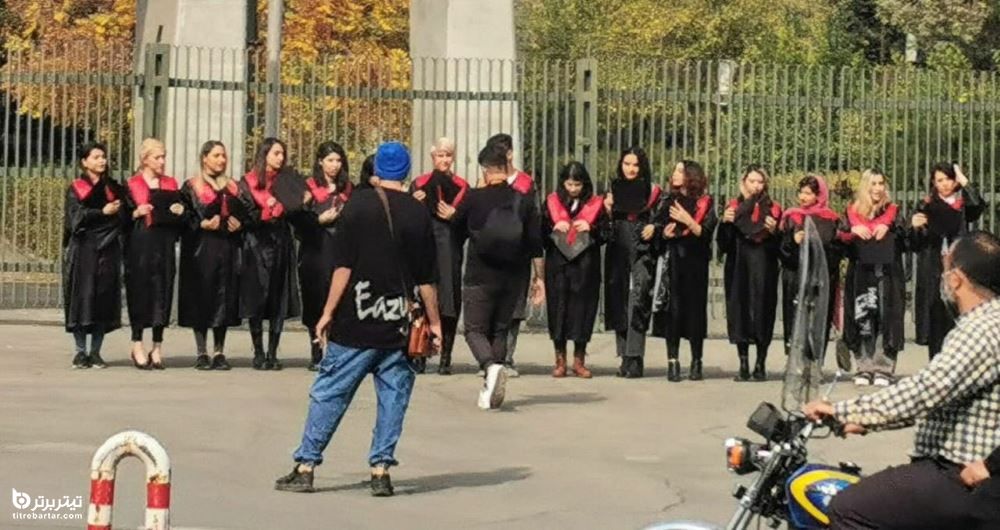سخنان دانشجویان پس از کشف حجاب جلوی دانشگاه تهران