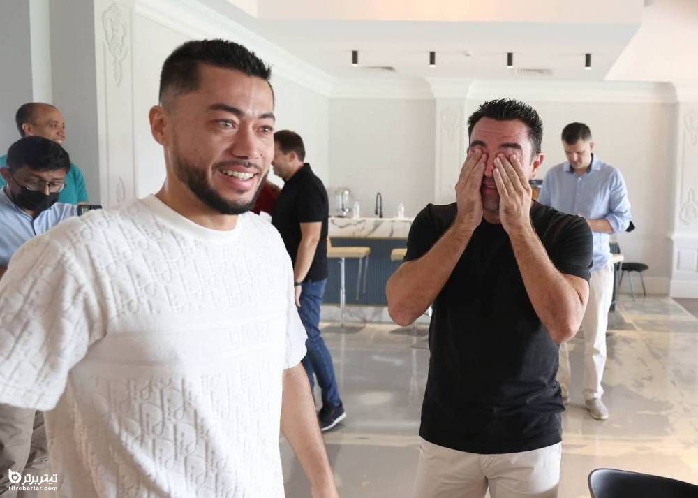 خداحافظی ژاوی از بازیکنان و کارکنان السد قطر