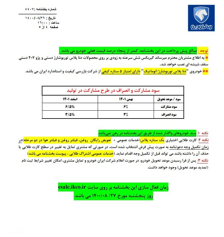 جزئیات ثبت نام ایران خودرو از  27 آبان 1400