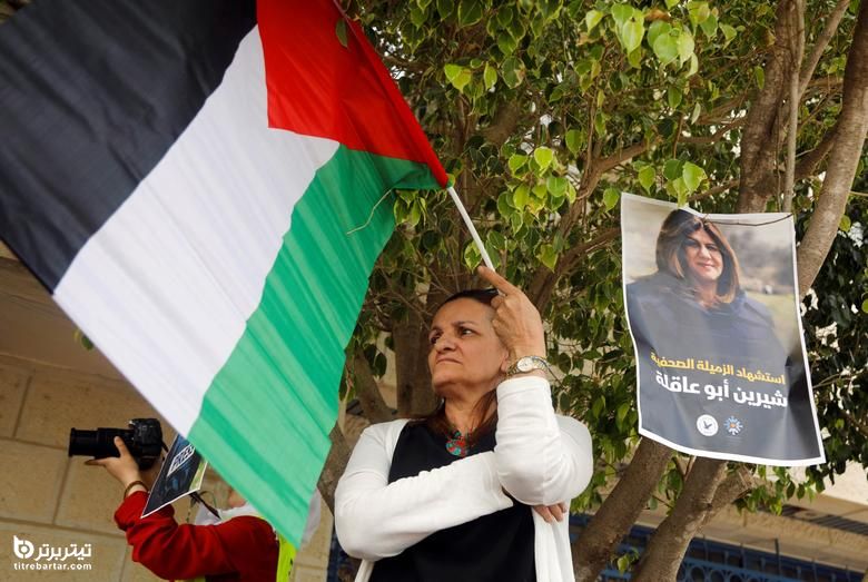 تصاویر خاکسپاری شیرین ابواکله خبرنگار الجزیره توسط اسرائیل