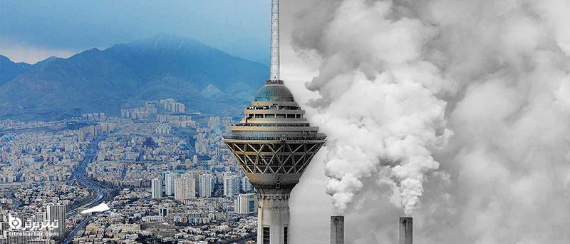 منشأ آلودگی هوای تهران