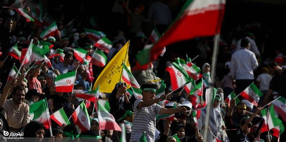 همخوانی سرود «سلام فرمانده» امروز در استادیوم آزادی + ویدیو و تصاویر