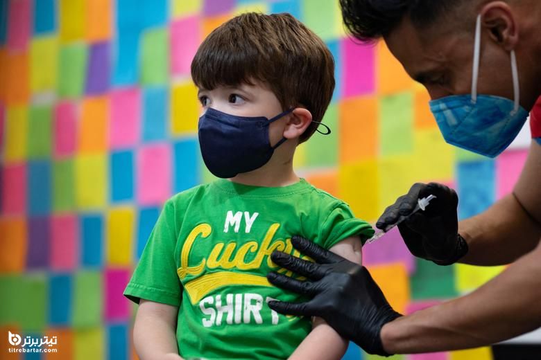 تصاویری از واکنش کودکان پس از تزریق واکسن کووید19 در پنسیلوانیا