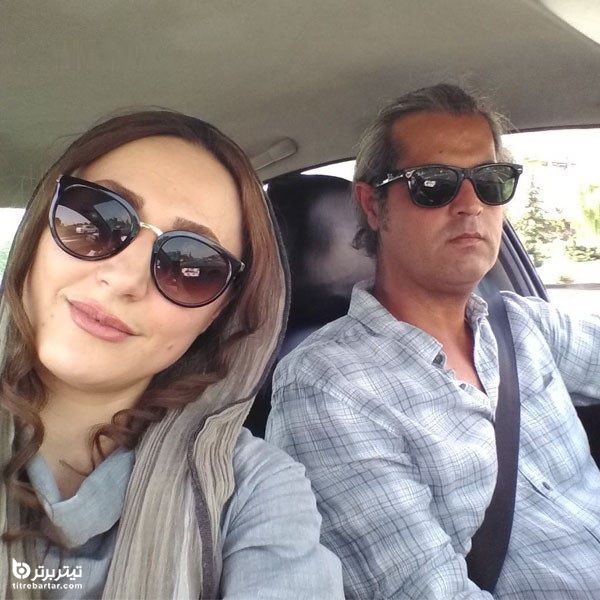 جمال سوزنده مقدم و همسرش ژیلا آل رشاد