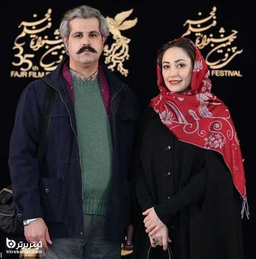 ژیلا آل رشاد و همسرش جمال سوزنده مقدم 