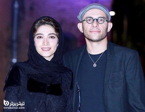  مینا ساداتی و همسرش بابک حمیدیان