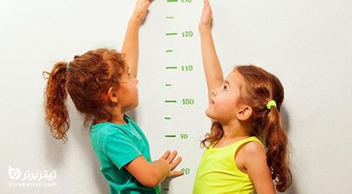 جدول و نمودار قد و وزن نوزاد و کودک