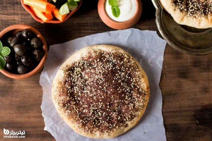 نان زعتر لبنانی را چگونه درست کنم؟