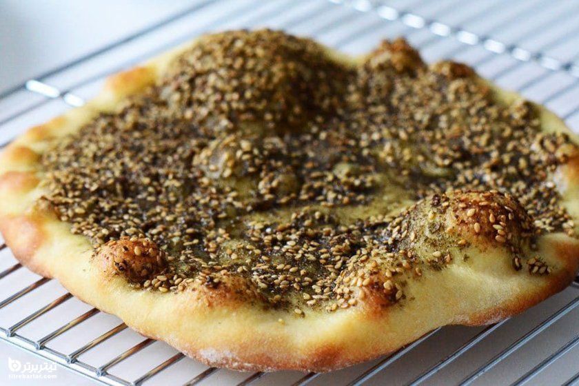 نان زعتر لبنانی را چگونه درست کنم؟