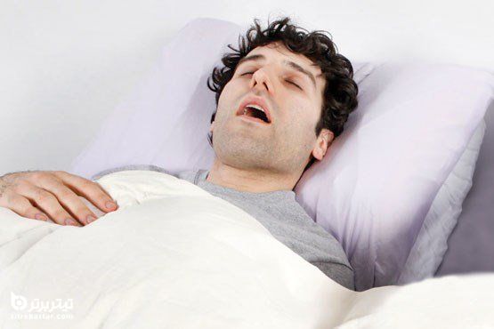 علت ریزش آب دهان در خواب