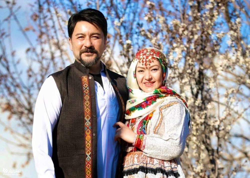امیرحسین صدیق و همسرش در برنامه نوروزترین نوروز